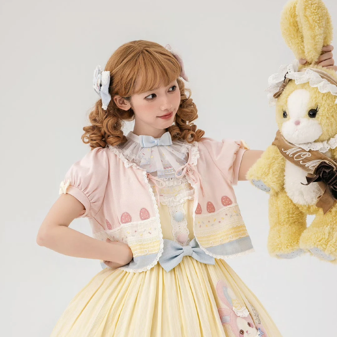 仲夏物语可爱甜系Lolita针织开衫合集