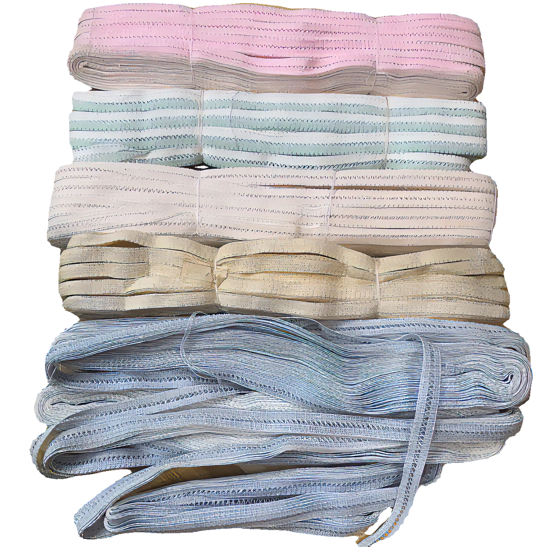 hb法式风 多巴胺五彩色纯棉辅料窄花边 DIY花边