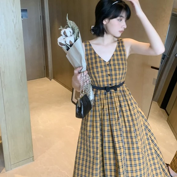 【特价】时尚v领连衣裙 泡泡袖连衣裙 泡泡袖短袖系列 YD212010