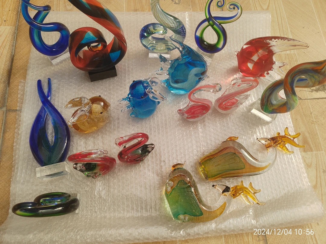 琉璃摆件艺术装饰品客厅家居玻璃工艺品