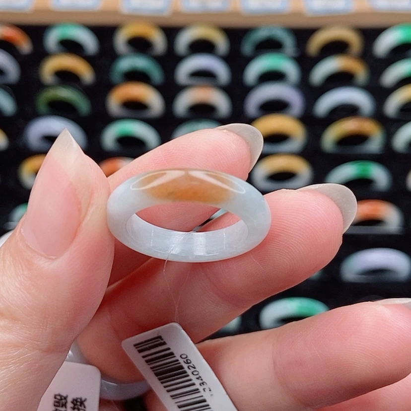 【闪购商品】翡翠戒指未镶嵌翡翠16圈