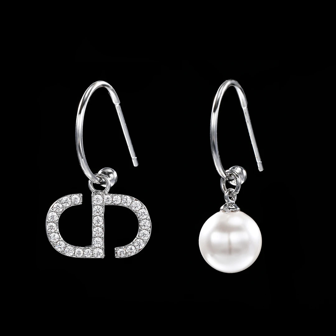 铜合金合成锆石耳饰 ——木木（SY2683）AFA-0016B 耳饰