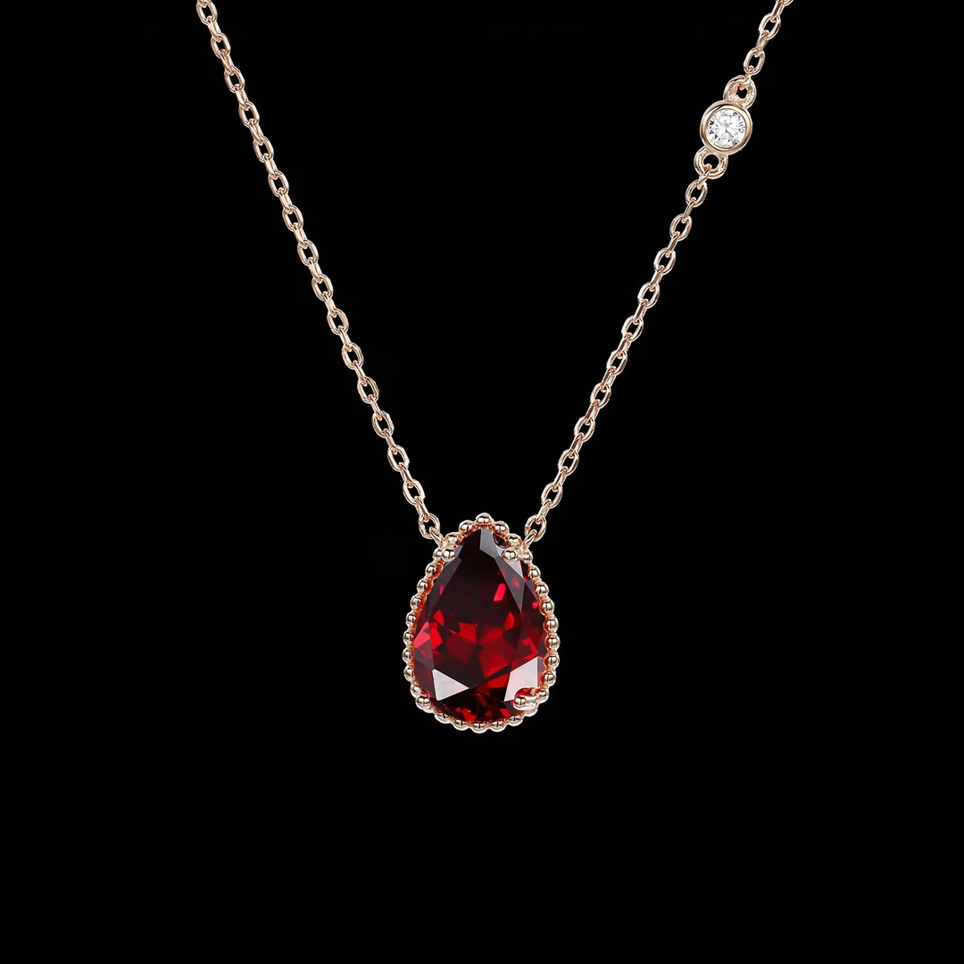 坠链均925银合成锆石 ——木木（SY2964）YAD-0017B  项链45厘米