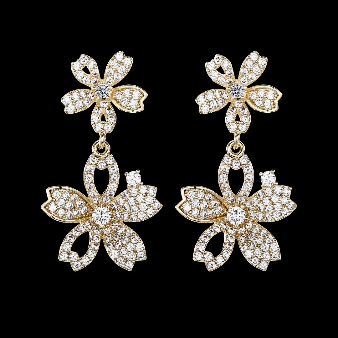 ——木木（SY1339) AFH-1269B金色气质耳钉