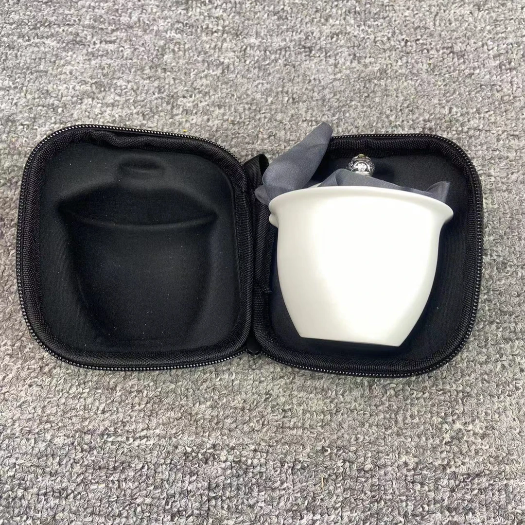 白瓷三杯旅行套D8