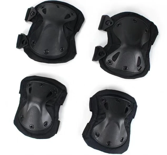 战术护膝护肘套装户外骑行运动防护装备跪地防撞加厚训练必备