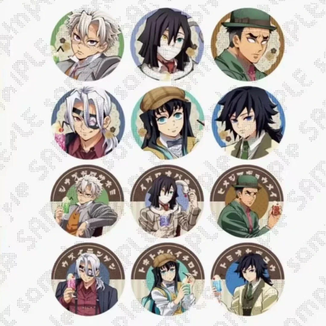 鬼灭之刃 纯吃茶 茶歇会 吧唧 立牌 拍立得 盲盒 代拆