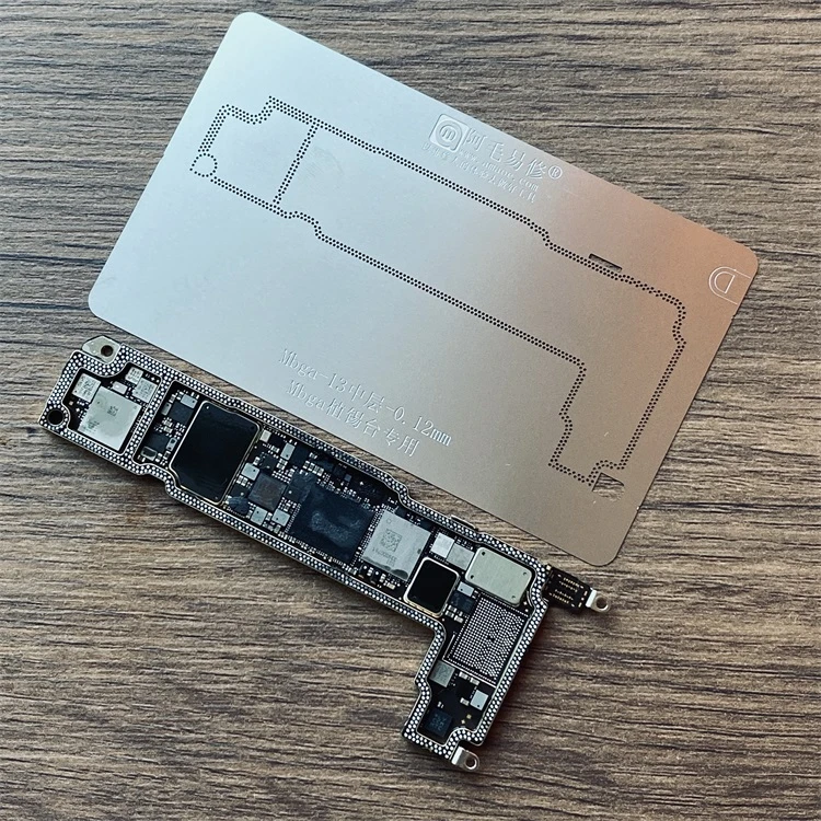 阿毛易修适用于/IP13中层网/iPhone13/Pro/Max/mini/中层植锡钢网