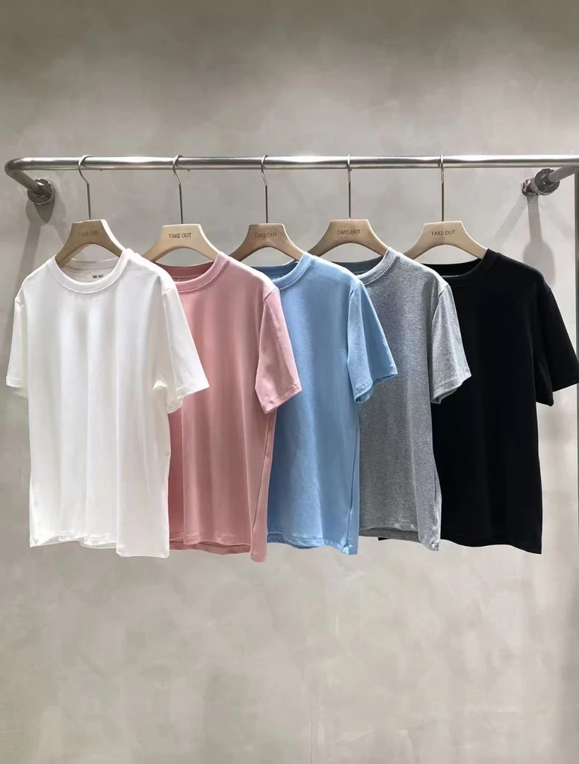 To 6300基础圆领百搭净版T恤