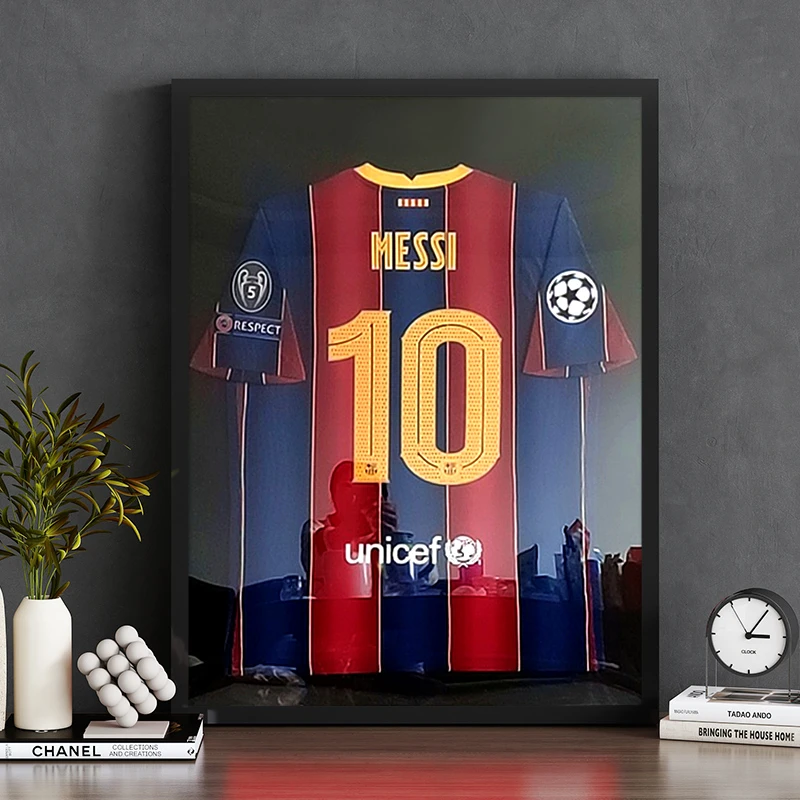 C罗足球篮球签名NBA球衣相框装裱CBA收藏展示衣服框画框挂墙定做