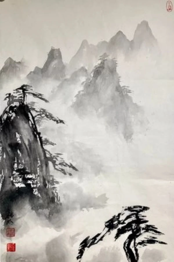 翰林轩书画院-绘画作品君子乃乐