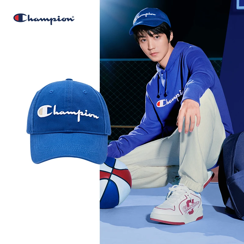 【明星同款】Champion2023新款休闲防晒鸭舌棒球帽街头22FWA01
