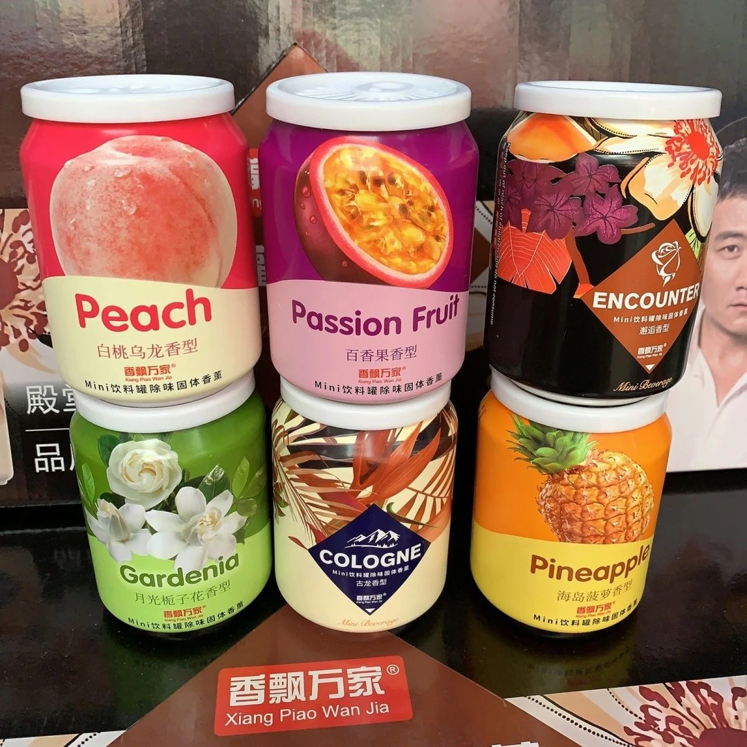 香飘万家车载香薰汽车香水固体香膏除异味持久淡香网红栀子花古龙