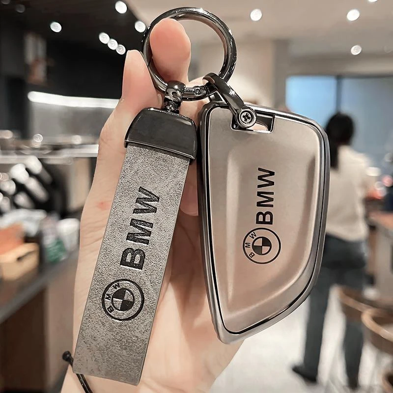 适用2023款宝马X3 30i领先型M曜夜套装专用车钥匙套刀锋包壳扣男