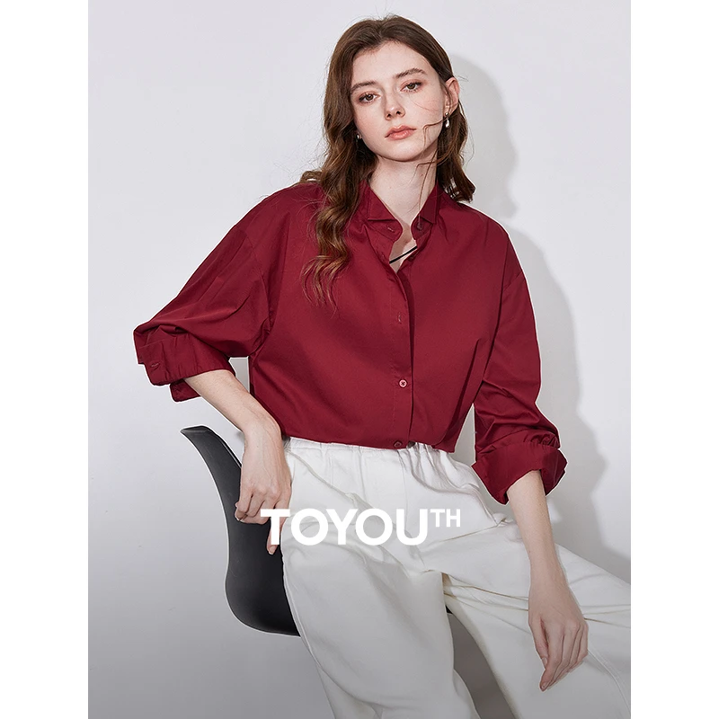 初语设计感立领25新春职业通勤内搭轻熟气质衬衣8512016