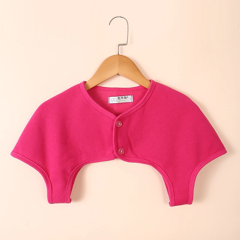 夏季护肩颈女士款小坎肩产妇月子睡觉用中老年保暖防寒颈椎加绒