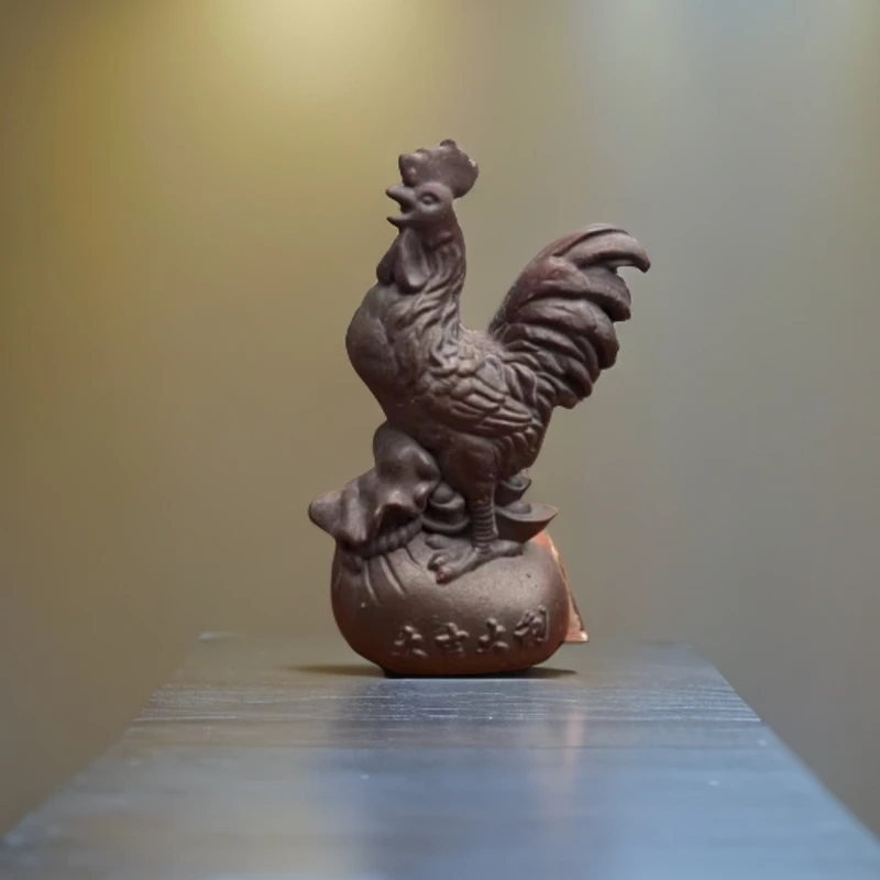 【大吉大利 石红茶宠】大吉大利公鸡茶宠