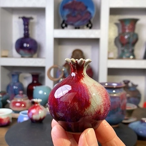 摆件用****。禹州神后钧瓷原产地~