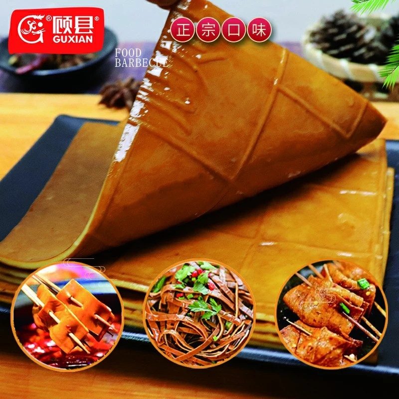 四川顾县品牌正宗牛皮豆干广安特产凉拌醇香烧烤火锅四川健康小吃