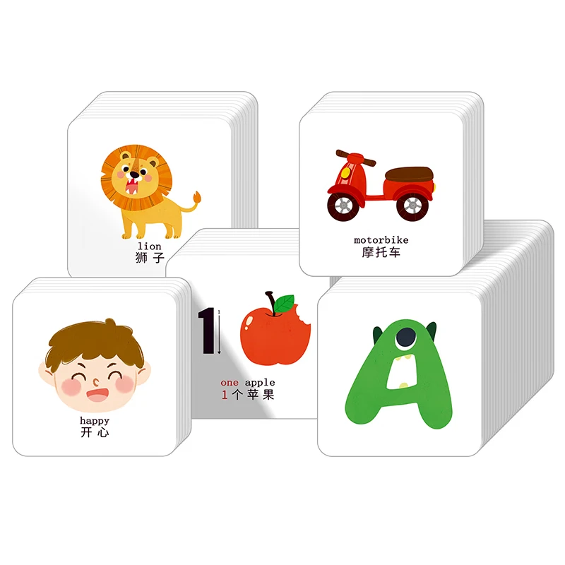 双语认知卡（60张/份）