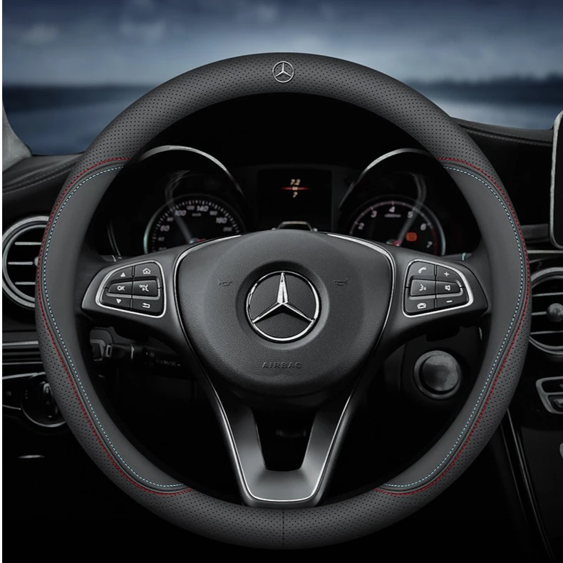 奔驰方向盘套C/E/A级C260L/E330L/GLA/GLB200/GLC260防滑透气把套