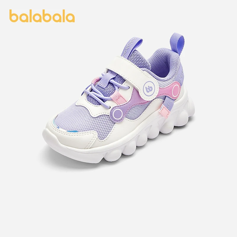 巴拉巴拉童鞋儿童运动鞋男女童春秋轻便跑步鞋中大童休闲跑鞋网面
