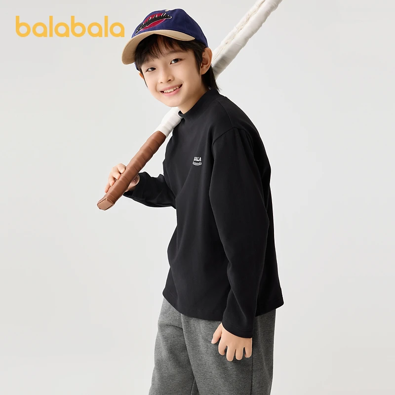 巴拉巴拉童装儿童长袖T恤上衣宝宝秋冬亲子208424100206