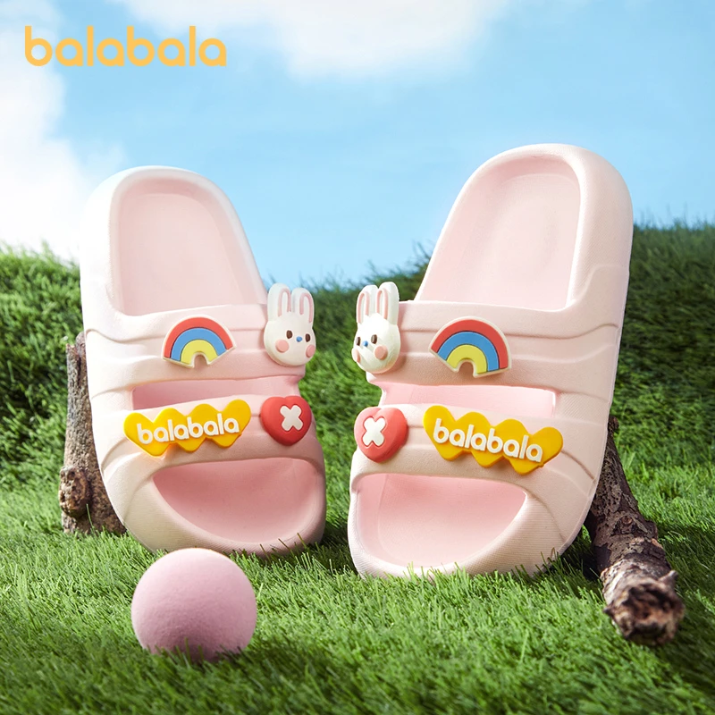巴拉巴拉童鞋儿童拖鞋夏季男童女童可爱时尚家居鞋子