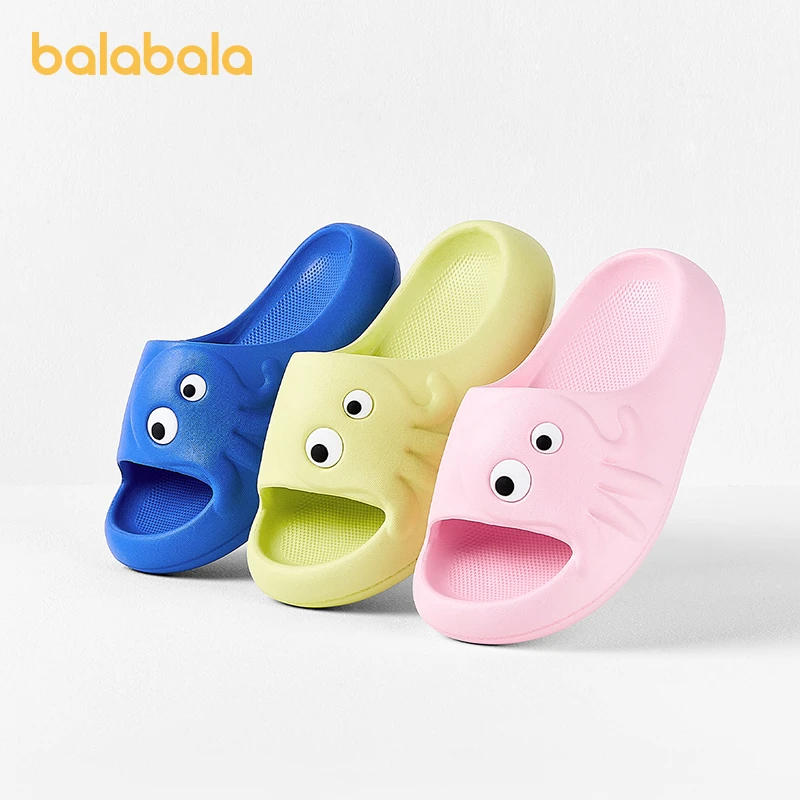 巴拉巴拉童鞋儿童拖鞋夏季外穿男小童女童鞋子中童软底小孩浴室