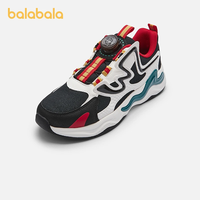 巴拉巴拉儿童运动鞋透气网布男童鞋2025秋冬新款鞋子