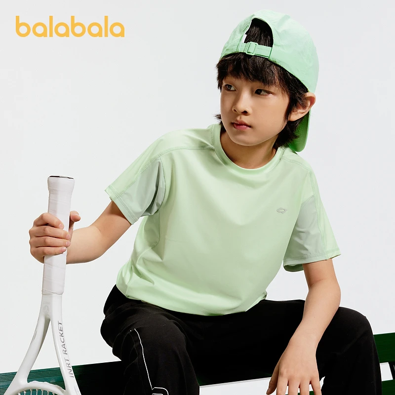 巴拉巴拉童装短袖t恤男童打底衫儿童夏大童夏季宽松半袖