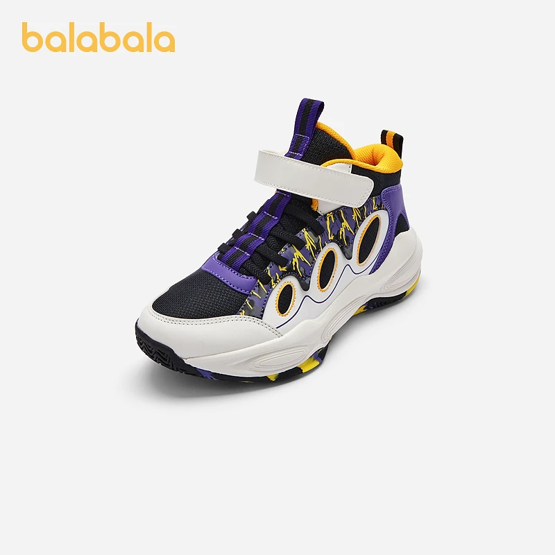 巴拉巴拉童鞋儿童运动鞋男童篮球鞋春秋新款鞋子透气跑步鞋潮
