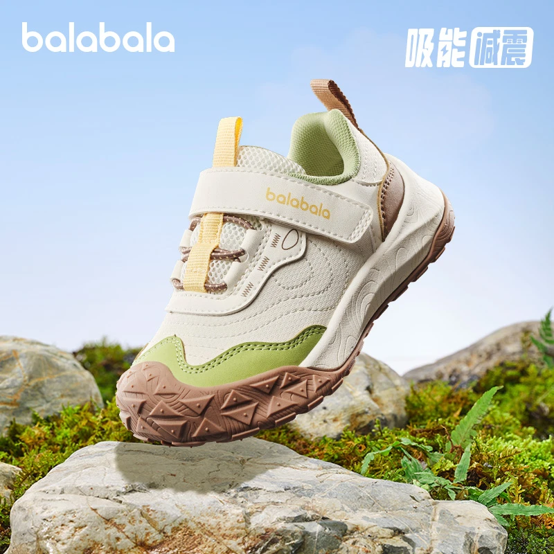 巴拉巴拉童鞋儿童学步鞋宝宝鞋男童女童鞋子2025春秋新机能鞋防滑