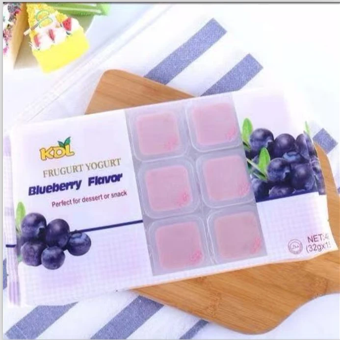 俄罗斯风味果冻布丁果味型休闲零食即食爽滑食用美味儿童芒果蓝莓