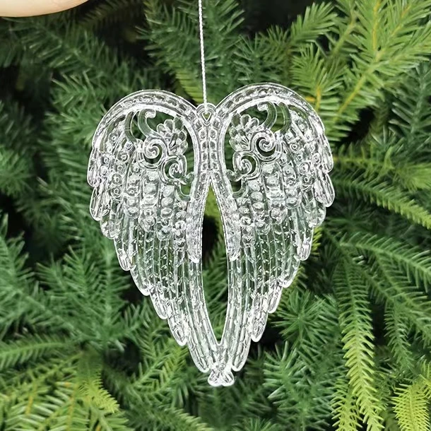 亚克力水晶天使翅膀挂件
