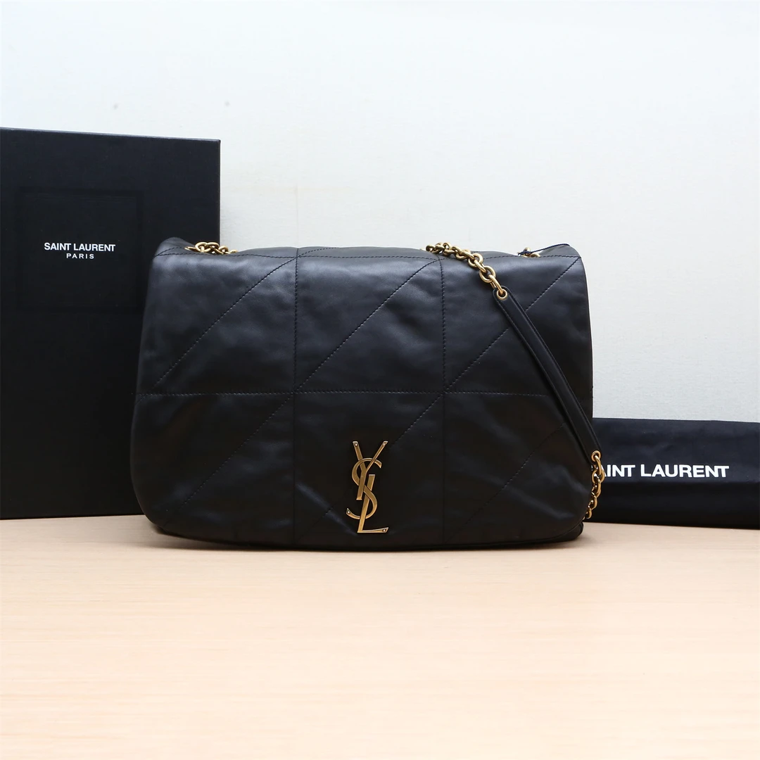 99新 YSL/圣罗兰 小花璐璐P234142084 JAMIE43 单肩包