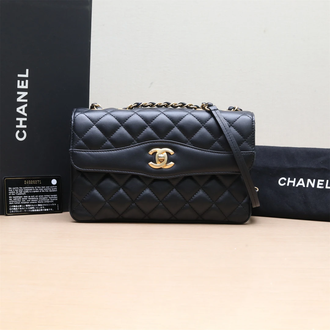 95新 Chanel/香奈儿 小花璐璐274945 古巴系列 单肩斜挎包 24开
