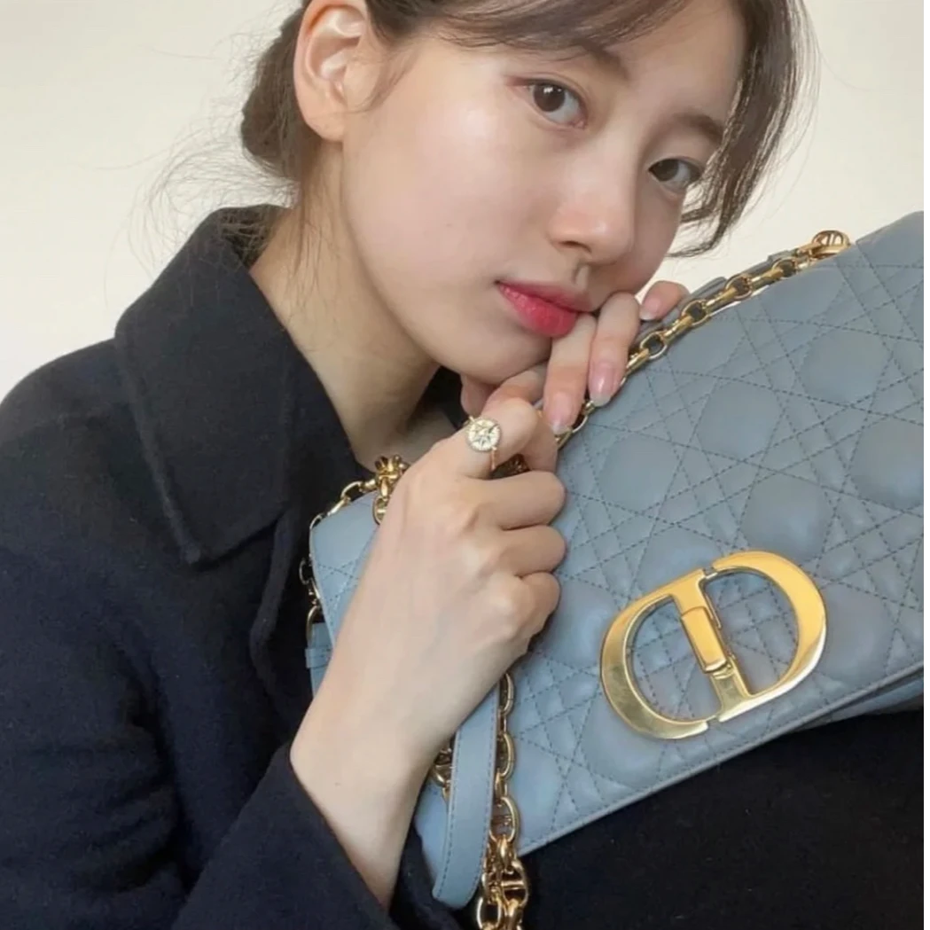 99新 DIOR/迪奥 小花柳 P243974424CARO 藤格纹