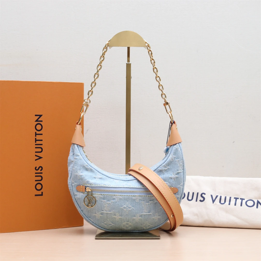 99新 LouisVuitton/路易威登 小花璐璐P234347724 Loop豌豆包芯片