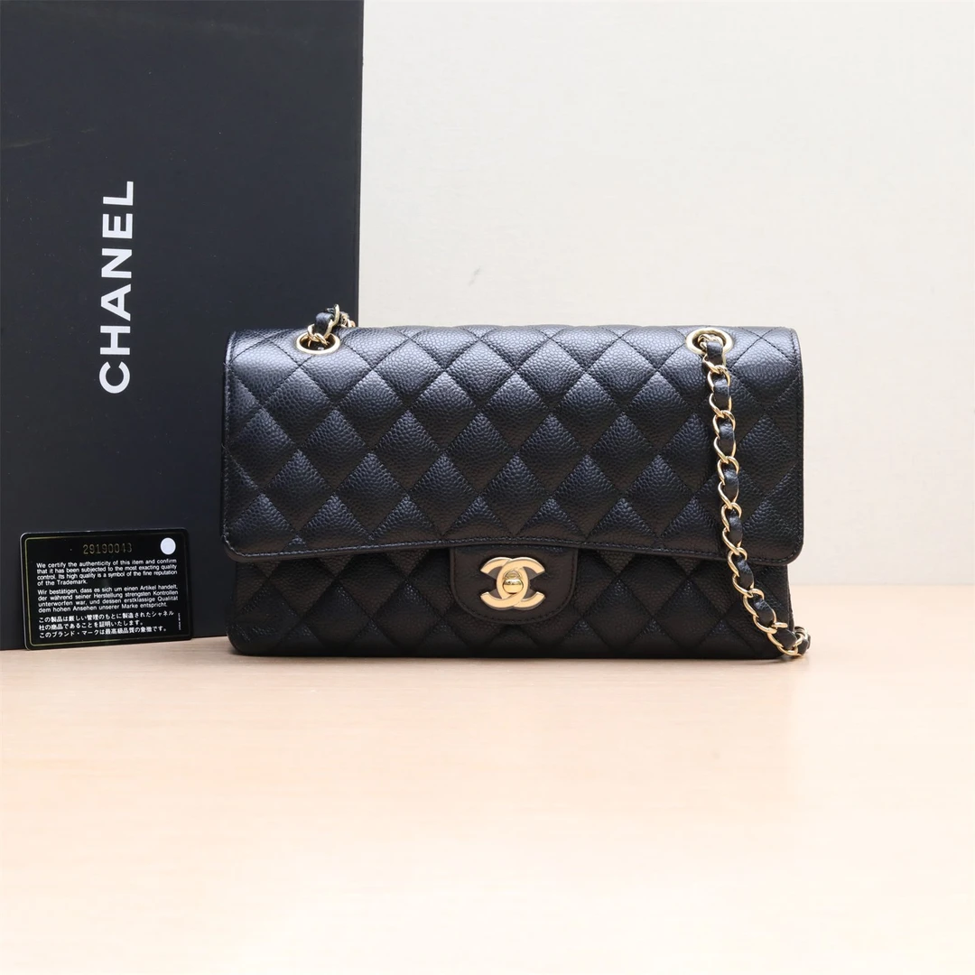 99新 Chanel/香奈儿 小花璐璐P234347929 CF 中号 荔枝 29开