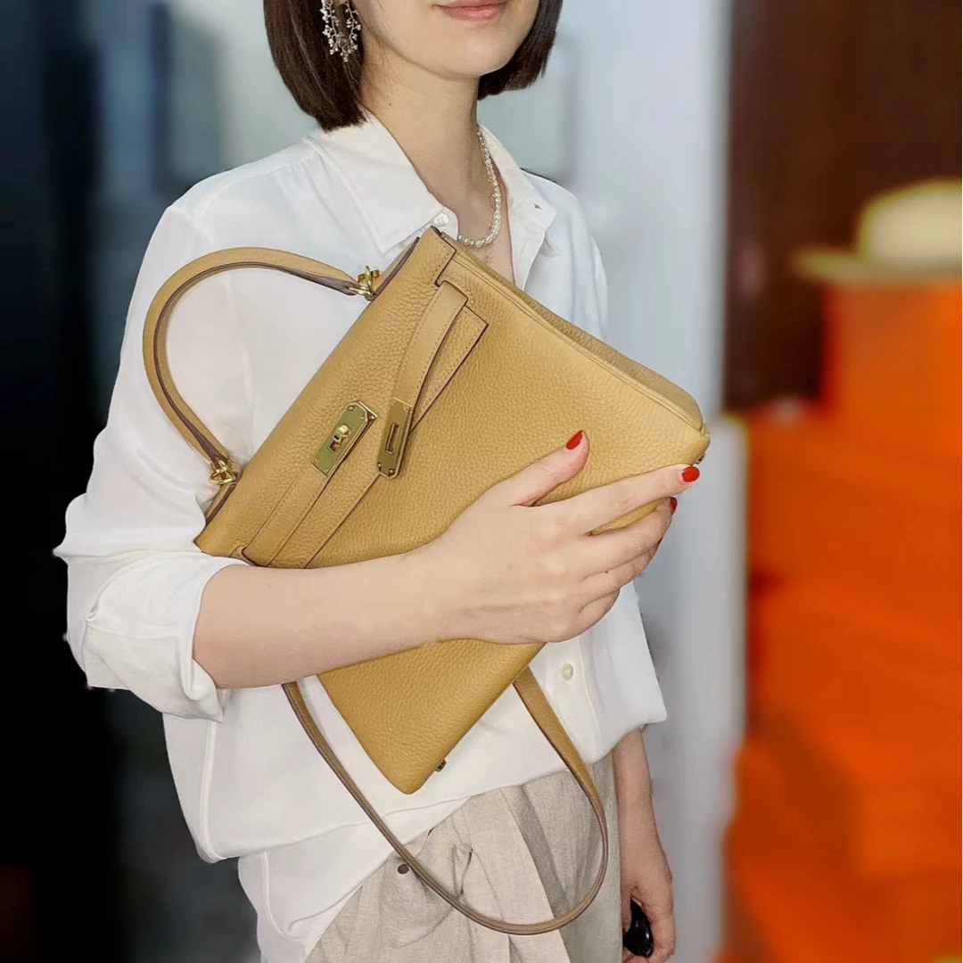 99新 Hermes/爱马仕 小花Jerry P213294179 手提包 28 U刻