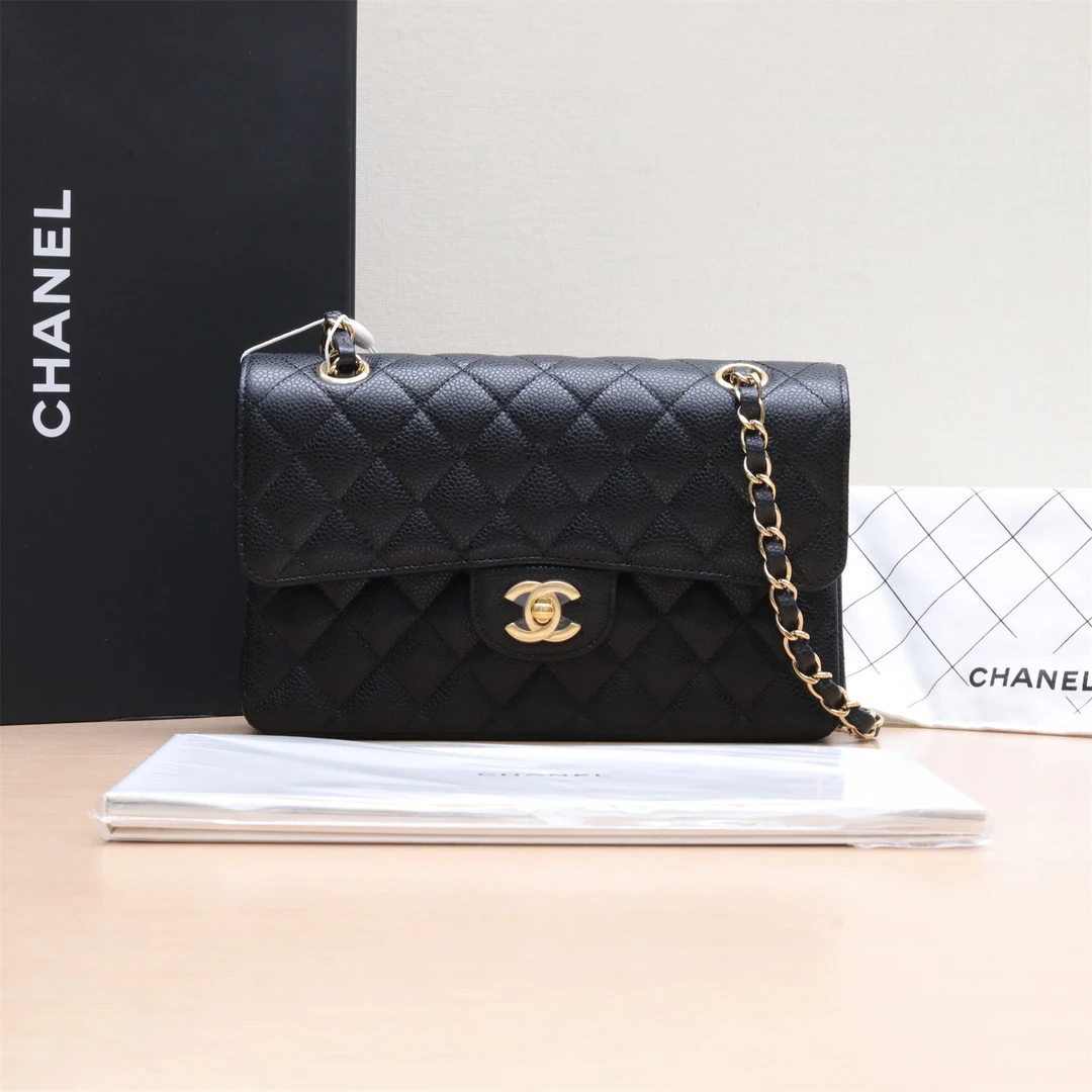 99新 Chanel/香奈儿 小花璐璐P214766501 CF 小号 芯片开