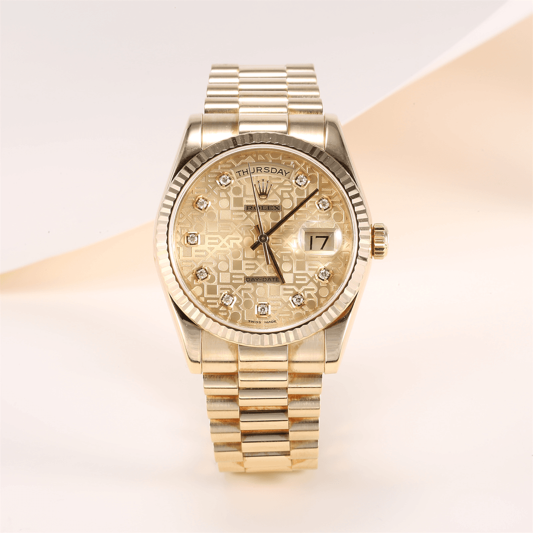 99新 Rolex/劳力士 小花柳 P224726710 劳力士星期日历型系列