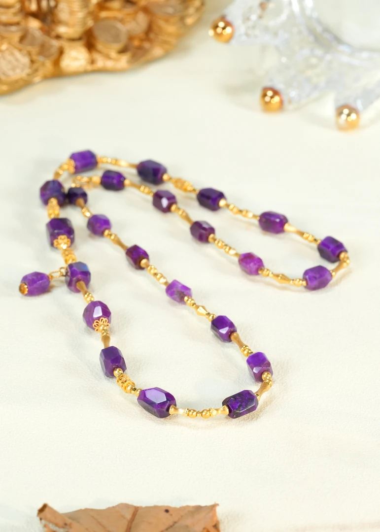 【婧婧精选】臻品 · 舒俱来18K金竹节项链  多样性发