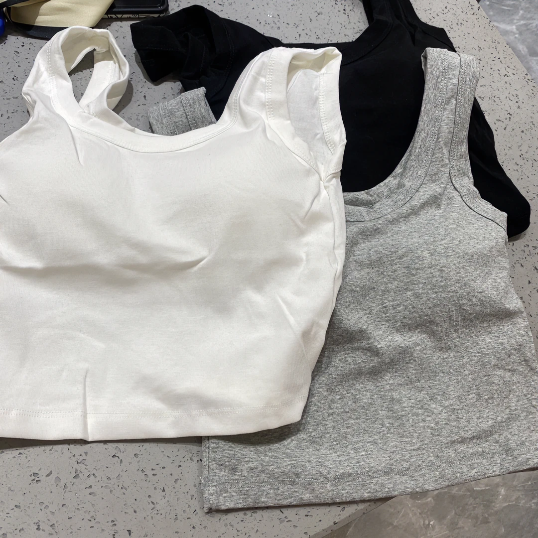 YHL定制款三色蕾丝吊带背心