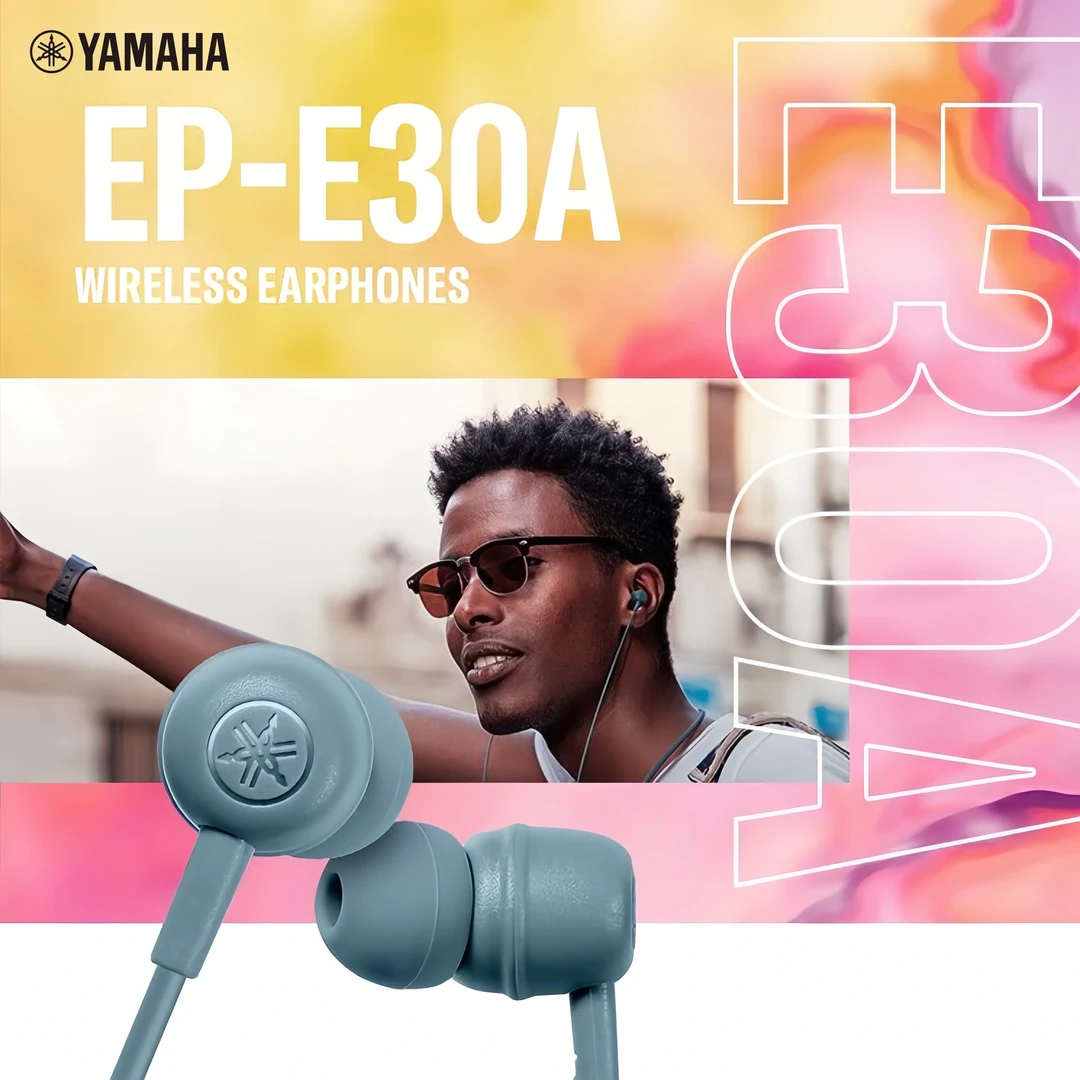 Yamaha/雅马哈EP-E30A 无线运动蓝牙耳机入耳式 随身颈挂脖式跑步