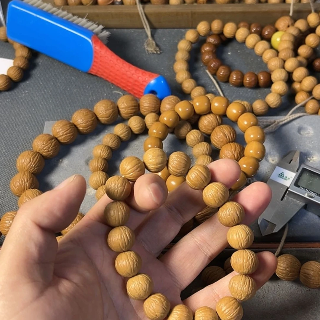 【闪购商品】猴头核桃手串往***风