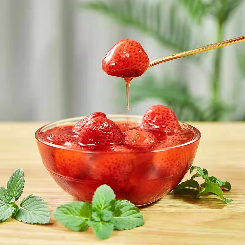 T冰点草莓罐头300g/盒配料干净（零下18度冷冻保存）
