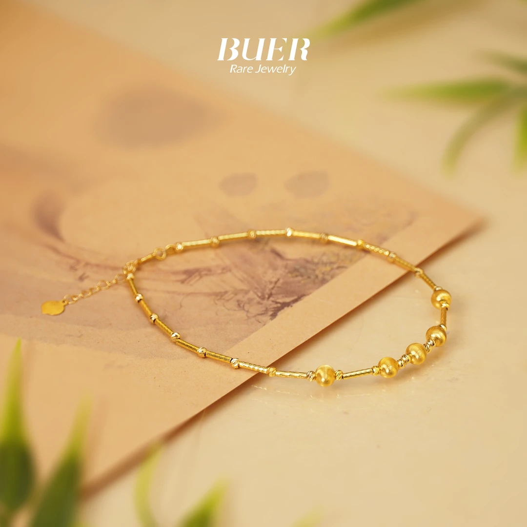 【不二】猫眼珠18k金DIY手链