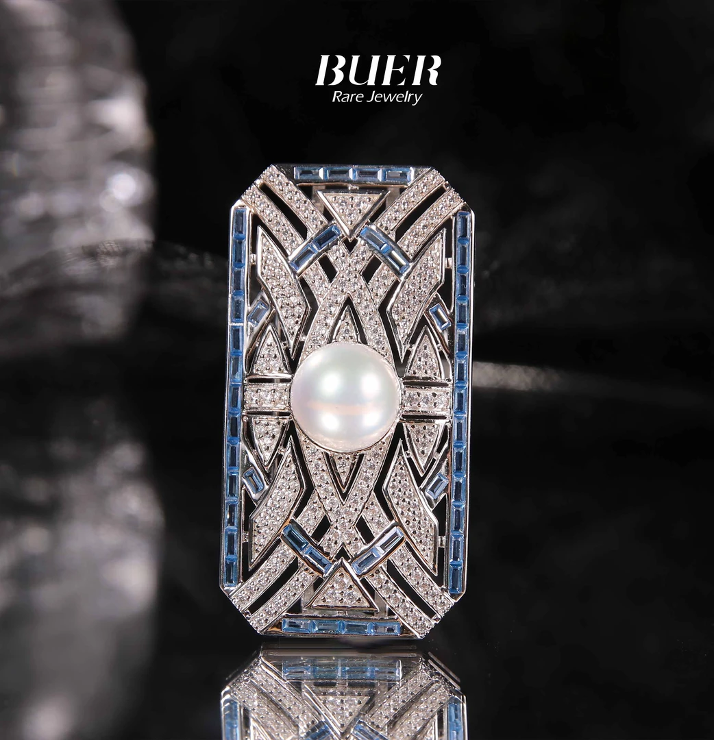 【不二】珍珠银胸针吊坠两用款